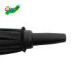 Черный цвет резиновая ручка, углеродное волокно, гольф -зонтик